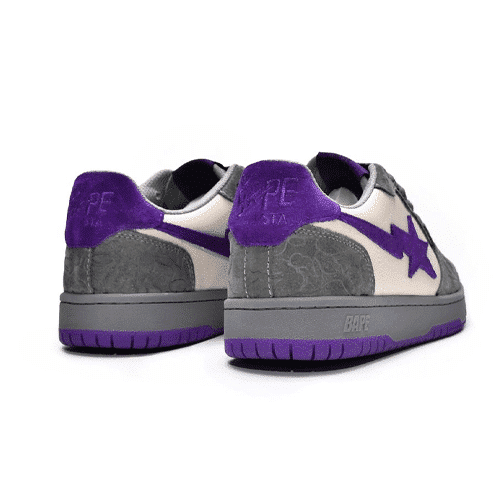 BAPESTA Sk8 Low Purple