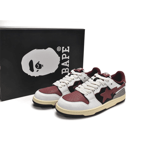 BAPE STA Sk8 Low Grey