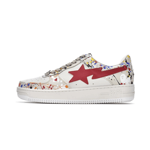 BAPESTA Sk8 Low Splash Ink