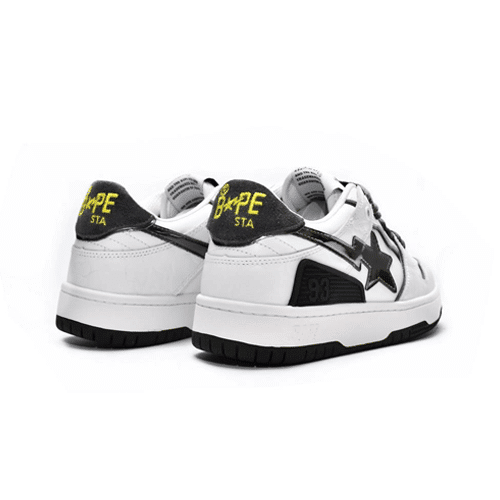 BAPESTA Sk8 Low White