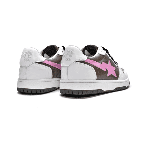 BAPE STA Sk8 Low White Shoes