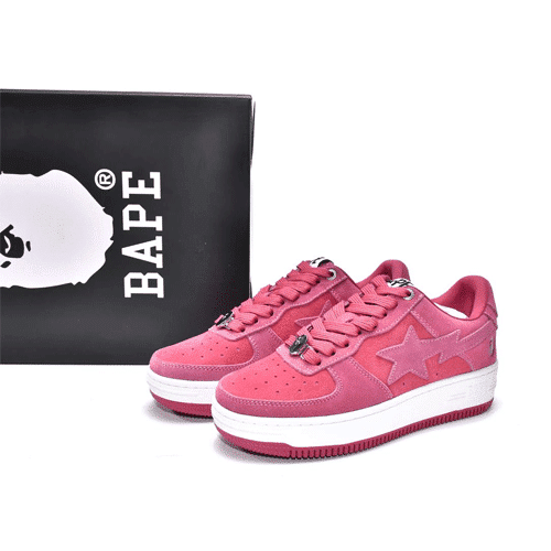 BAPESTA Sk8 Low Pink Shoes