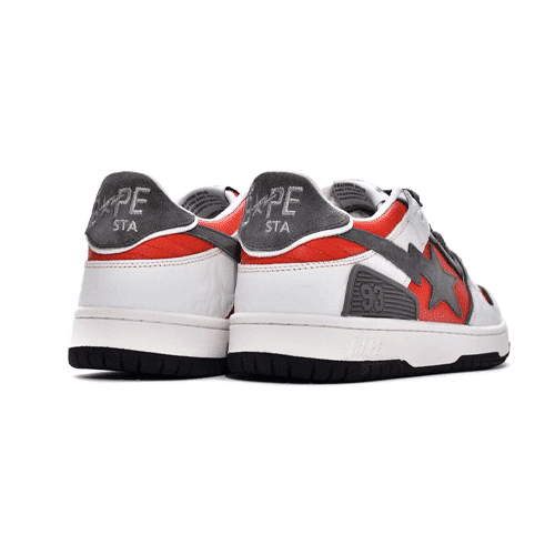 BAPESTA Sk8 Low 93 White Shoes