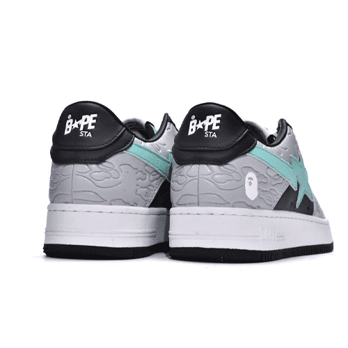 BAPE STA Low Grey Shoes
