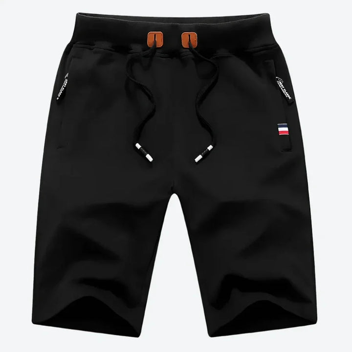 Casual Drawstring Athletic Shorts with Pockets
