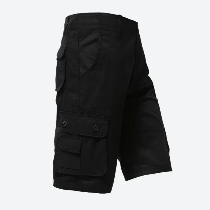Durable Multi-Pocket Outdoor Cargo Shorts