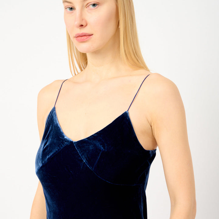 Alberta Dress Velvet Midnight