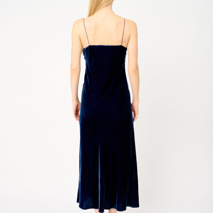 Alberta Dress Velvet Midnight