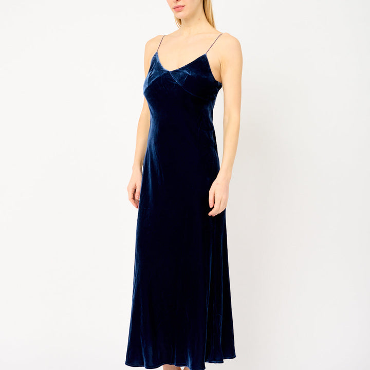 Alberta Dress Velvet Midnight