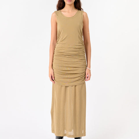 Romana Layered Sheer Tank Dress