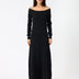 Off-Shoulder Knitted Dress