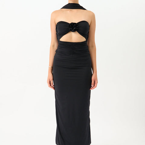 Mullet Dress Black