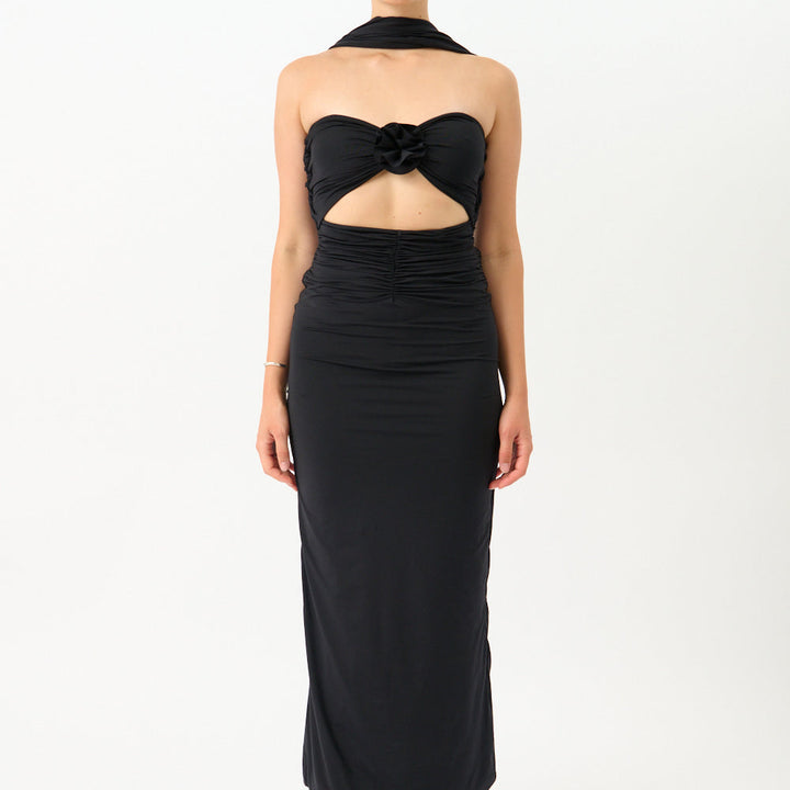 Mullet Dress Black