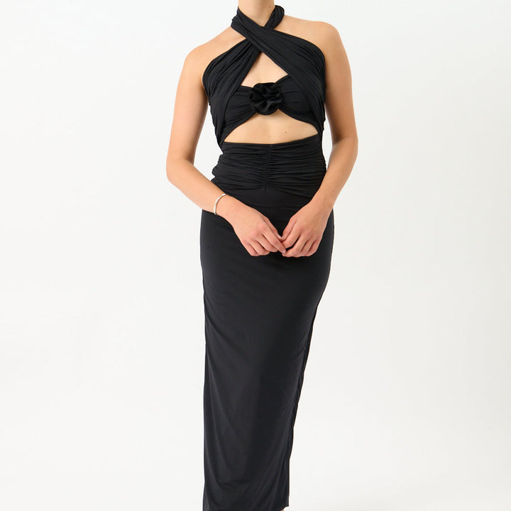 Mullet Dress Black