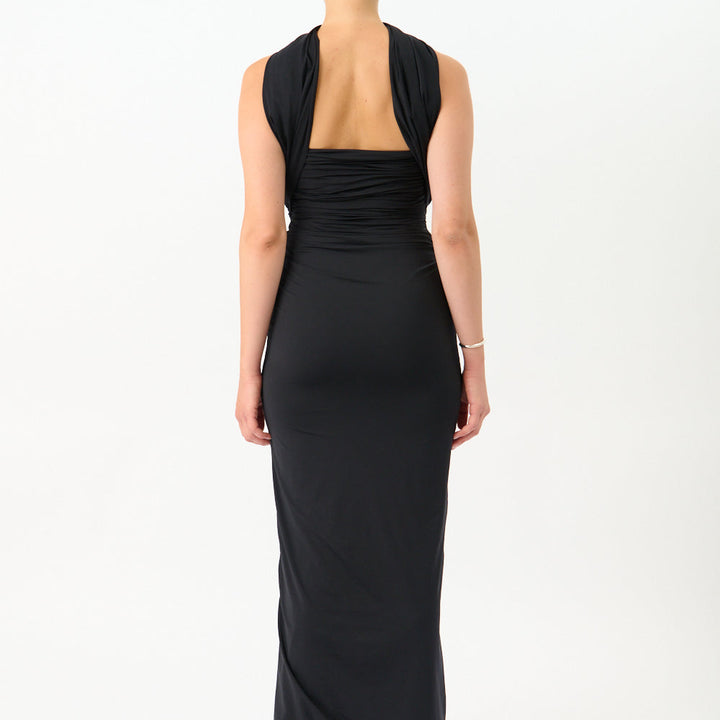 Mullet Dress Black