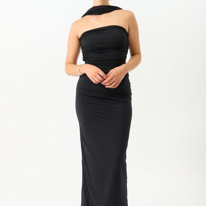 Mullet Dress Black