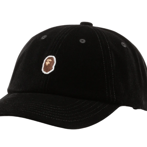 Bape One Point Panel Cap Black