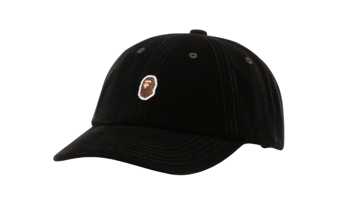 Bape One Point Panel Cap Black