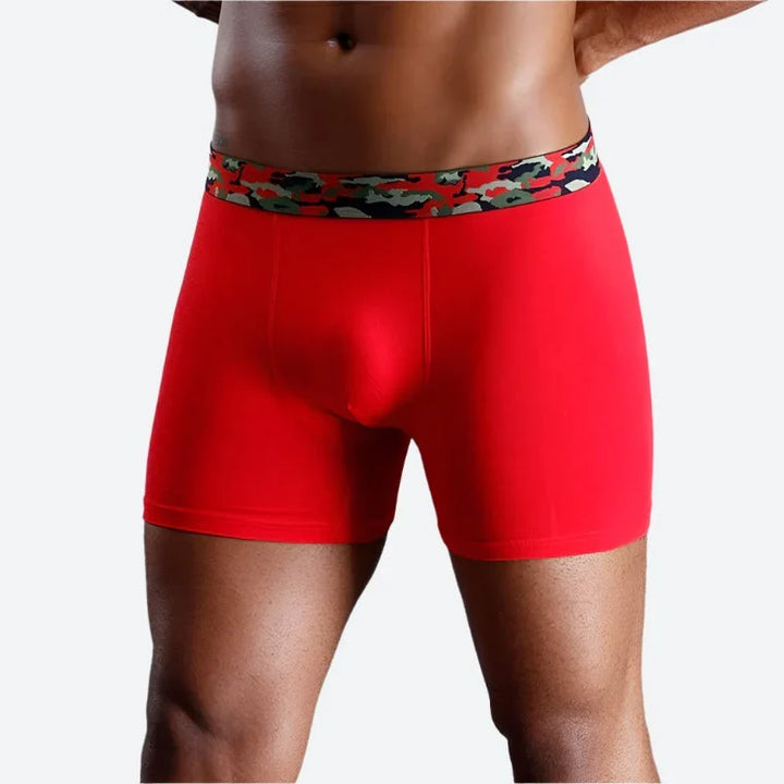 Soft Stretch Branded Boxer Briefs Shorts
