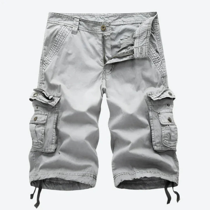 Utility Pocket Cargo Knee-Length Shorts
