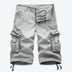 Utility Pocket Cargo Knee-Length Shorts