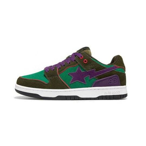 BAPE Star Purple Shoes