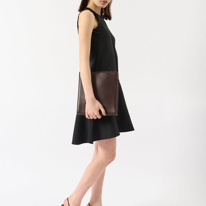 Black Shield Mini Dress