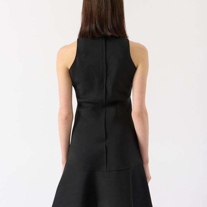 Black Shield Mini Dress