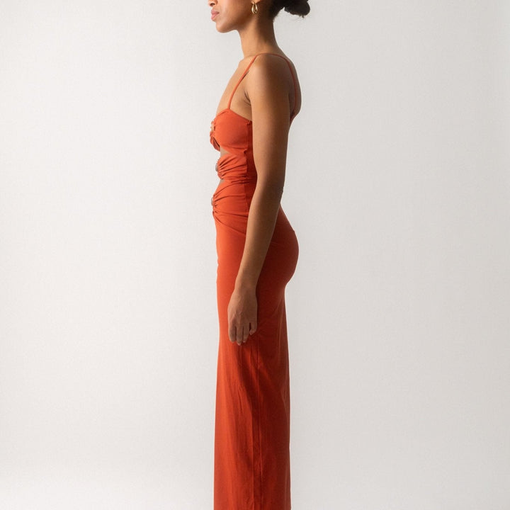 Crystal Orbit Column Dress