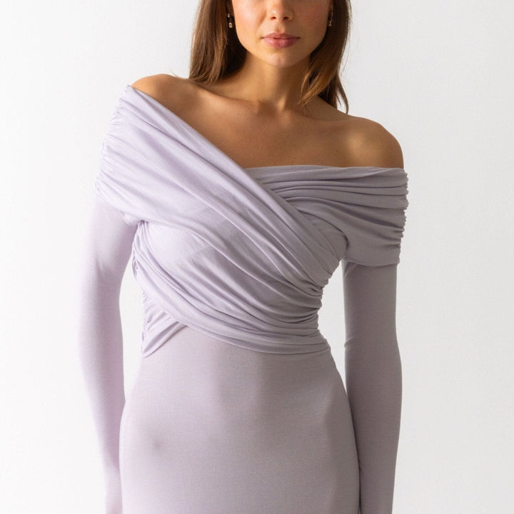 Cecelia Dress In Lavendula