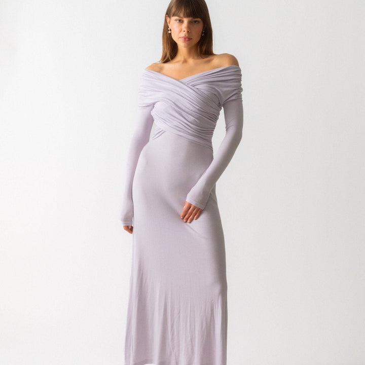 Cecelia Dress In Lavendula