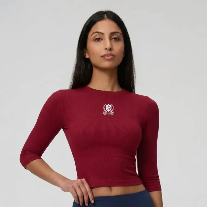 Womens 3/4 sleeve Gym/Yoga top