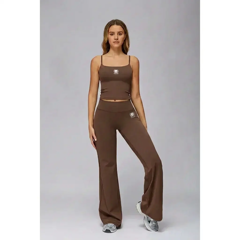 Women's Vest & Bootleg Flared Leggings Set