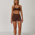 Women's Sports Bra & Shorts Set