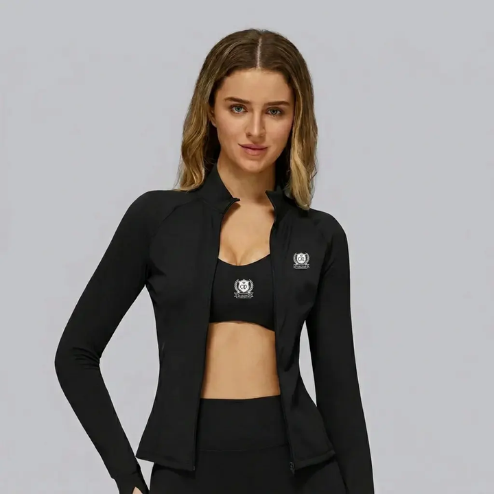 Women's Zip-Up Gym & Yoga Jacket