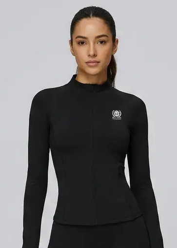 Women's Zip-Up Gym & Yoga Jacket