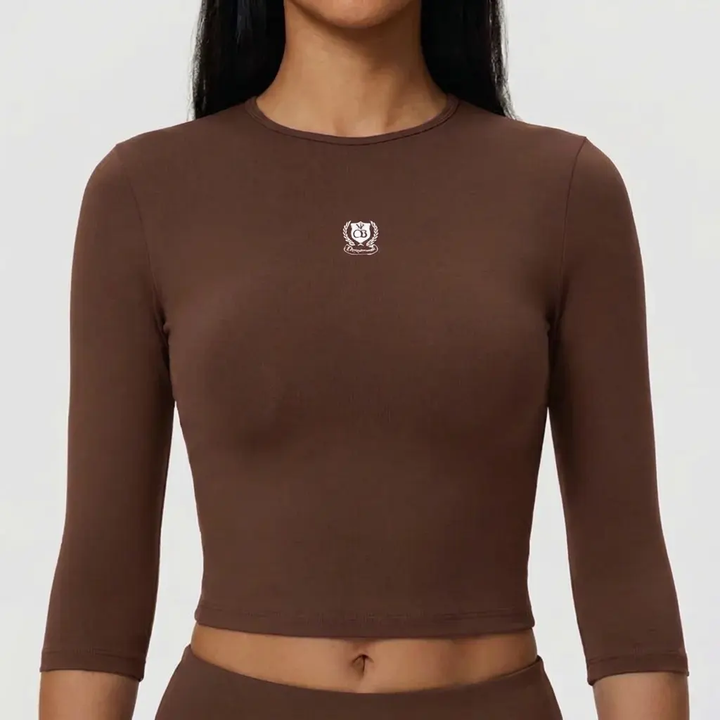 Womens 3/4 sleeve Gym/Yoga top